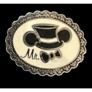 Mr - Wedding Ear Hats - Disney Pin Mickey Mouse In Tuxedo And Top Hat Bow 74250